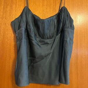 J.Crew Gathered stretch silk-blend camisole - Size 20 (NWT)